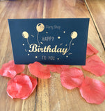 Birthday Cards 8 x 12cm.