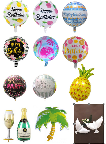 Helium Birthday Foil Balloon & Party