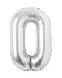 Helium Numbered Foil Balloon Large 90cm