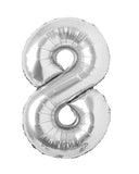 Helium Numbered Foil Balloon Large 90cm
